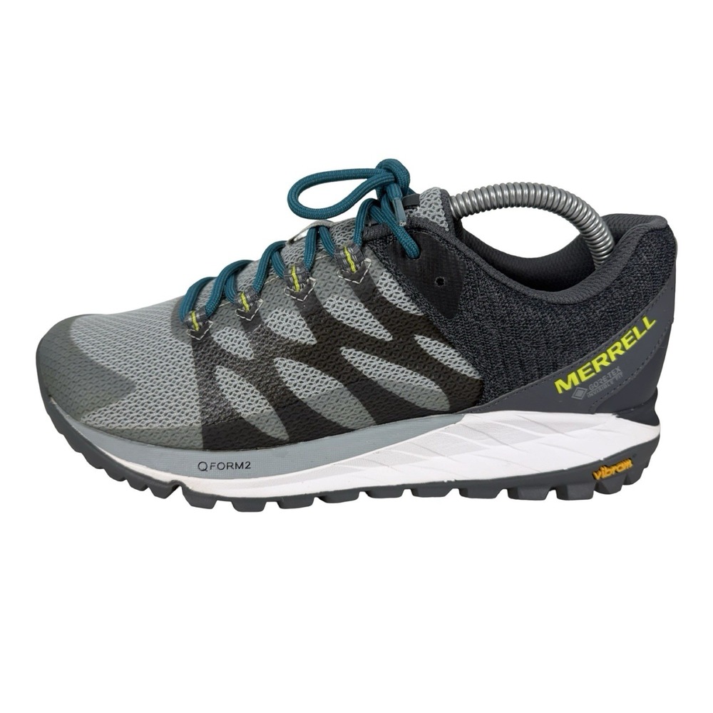 Merrell Antora 2 Womens Shoes 9.5 Gray Gore Tex Waterproof Invisible Fit Trail - Picture 4 of 12